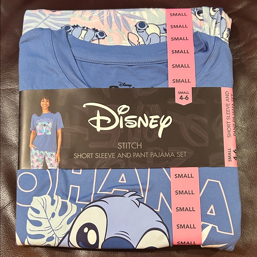 Disney Blue Stitch Pajama Set